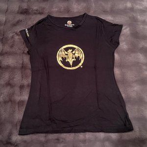 Bacardi Gold Short Sleeve T-Shirt - Bat (Medium) - NWOT
